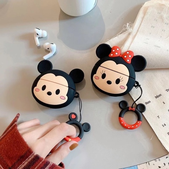 Minnie or Mickey Apple AirPod Case Generation 1&2 - Picture 1 of 1